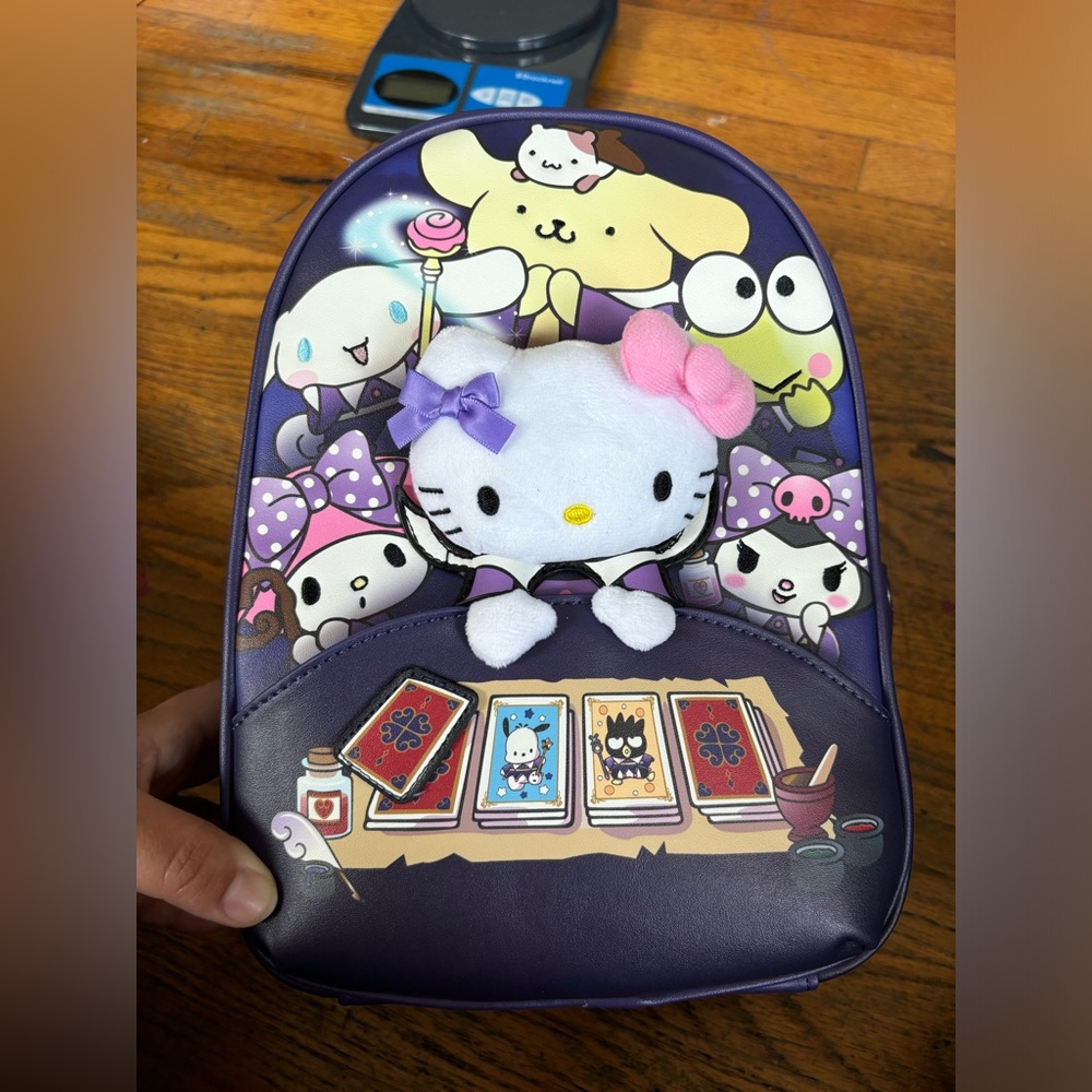 Sanrio her universe hello kitty and friends magic cards mini backpack - Picture 1 of 5